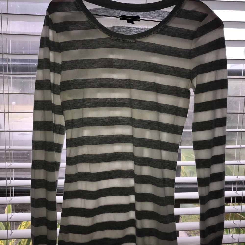 Grey and white stripes